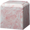 Pink Cube Urn