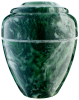 Green Ascota Keepsake Vase Urn