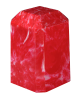 Cherry Red Keepsake Square Urn