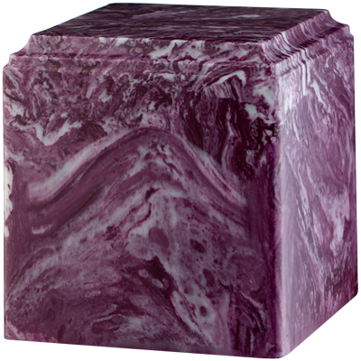 Merlot Cube Urn