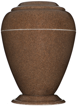 Granite Walnut Georgian Vase Urn