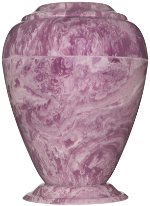 Purple Georgian Vase Urn