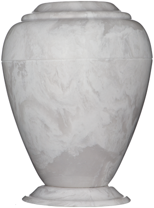 White Carrera Georgian Vase Urn