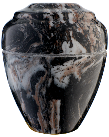 Mission Black Keepsake Vase Urn