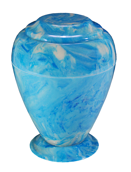 Sky Blue Georgian Vase Urn
