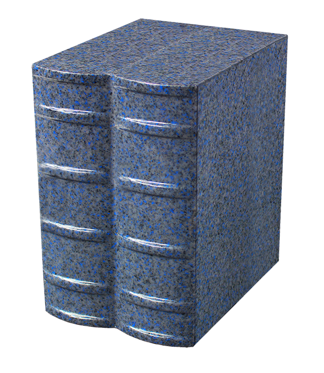 Sapphire Book Urn