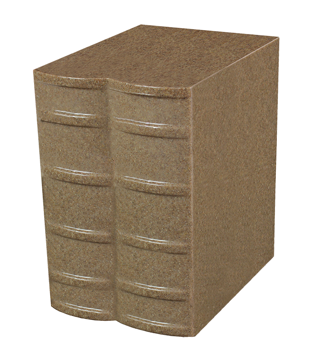 Walnut Book Urn